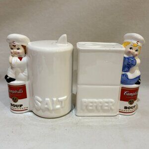 Campbell's Soup Salt and Pepper Shaker Set